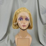 Hot Sale 13*4Pixie Bob Wig 180% density Brazilian human hair