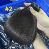 Human hair wigs, hand-knitted hair wefts for women, human hair genius weft bundles, European and American cross-border