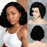 4*4 lace Loose Bouncy 250%density  Brazilian human  hair