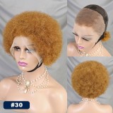 [13X4]Curly Wigs Human Hair Lace Frontal Wig Glueless