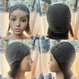 4*4 transparent lace BOB huamn hair wig 8inch95yuan