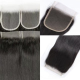 4*4Lace Closure human hair Closure