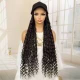 Hot sale Braids Wig with Cap Afro Braided Wigs