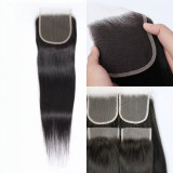 4*4Lace Closure human hair Closure
