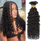 Cross-border European and American real human hair wigs, hair bundles, hair extensions, water wave wigs, cosplay hair extensions, human hair