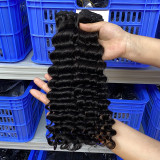10a human hair weft, double drawn human hair bundle, bone straight hair, in stock, wholesale from manufacturer