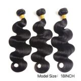 Peruvian human hair body wave with lace closure 4*4 closure