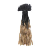 Real human hair dreadlocks, hand-twisted African reggae dreadlocks, human hair dreadlocks 0.2cm