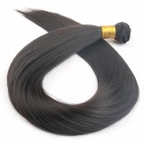 100% Human Hair Straight Bundles 100g Brazilian Human Hair Weave