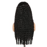 12A Burmese curly real human hair wig 300% Density human hair
