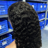 Real human hair full head wig HD full frontal 13*4 human hair wigs genuine headpiece