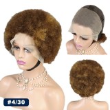 [13X4]Curly Wigs Human Hair Lace Frontal Wig Glueless