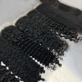13*6 HD Transparent Lace Human Hair Frontal Closure