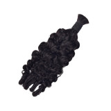 European and American cross-border real human hair wigs, Vietnamese French curly bulk human hair wigs