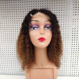 SDD 4*4Lace Closure Glueless Curly Wigs 100% Brazilian human