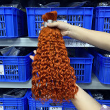 Real human hair wigs, Italian curly, multi-color hair bundles, human bulk hair, all real human hair