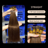 Direct sales from the manufacturer: I-tip human hair extensions for women, seamless and natural-looking