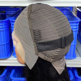 Human hair wigs 13*4 African head cover for women, full head cover, human hair wigs for cross-border export