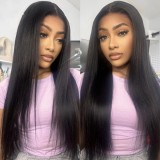 12Grade Brazilian 13*4frontal lace Straight Wig 100% human