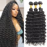 Deep Waver Human Hair Wigs Bundle is a hot-selling cross-border product available in stock in Europe, America, and Africa