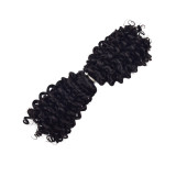 European and American cross-border sdd two-pronged one-tier bulk hair, human hair wigs, real human hair strands