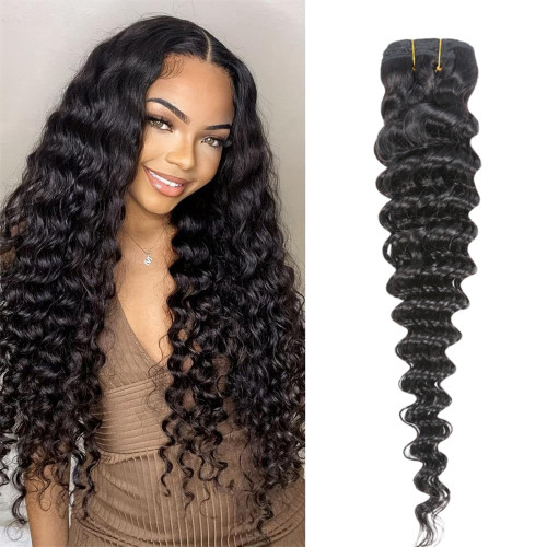 Wig hair extensions, deep wave cosplay hair, human hair in stock, real human hair extensions, trending terms