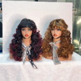 12A  Fringe Bounce Loose Full Density 100% human hair