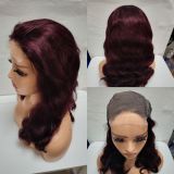 12A Double Drawn Human hair 4*4 Lace Body Wave 300% density