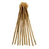 Real human hair dreadlock wig, hand-twisted African dreadlocks, human hair dreadlocks 0.6cm