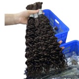 Real human hair wigs, Italian curly, multi-color hair bundles, human bulk hair, all real human hair