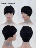 Human Hair Short Cut Pixie Wig Hot Sale High Quality