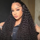 Lace Front Wigs Human Hair Water Wave human hair wig