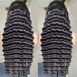 Deep waver human hair cross-border hot-selling human hair lace wig