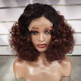 SDD Glueless 5*5Lace Loose Curly 100%Human hair 300%density