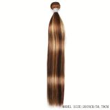 P4/27 highlight human hair bundle piano color P color hair curtain real human hair hot-selling in Europe and America