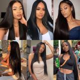 Clip-in Hair Extensions 8pcs with 18 Clips Double Weft Real Human Hair