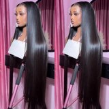 13*4 Lace wig human hair high-density lace human hair wig for foreign trade