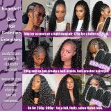 Human Crochet Hair for Black Women Deep Wave Cross-Border Human Crochet Hair