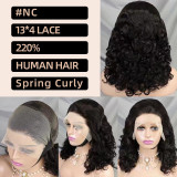 African short hair lace front wig for women, human hair wig, full real hair wig