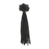 Real human hair dreadlocks, hand-twisted African reggae dreadlocks, human hair dreadlocks 0.2cm