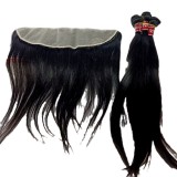 5+1 Bundles with 13*4fronral Lace Human Hair sets Bundles