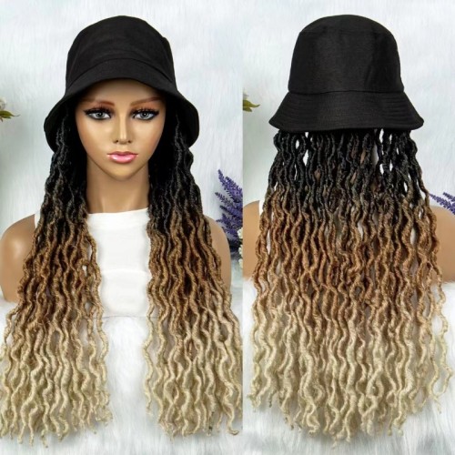 Hot sale Braids Wig with Cap Afro Braided Wigs