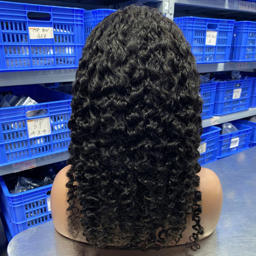 Real human hair full head wig HD full frontal 13*4 human hair wigs genuine headpiece
