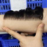 European and American cross-border human hair wigs 5*5 HD lace closure human hair wigs