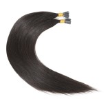 European and American cross-border real human hair i-tip hair extensions, 50g hair bundle, seamless hair extensions for foreign trade
