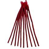 Real human hair dreadlock wig, hand-twisted African dreadlocks, human hair dreadlocks 0.6cm
