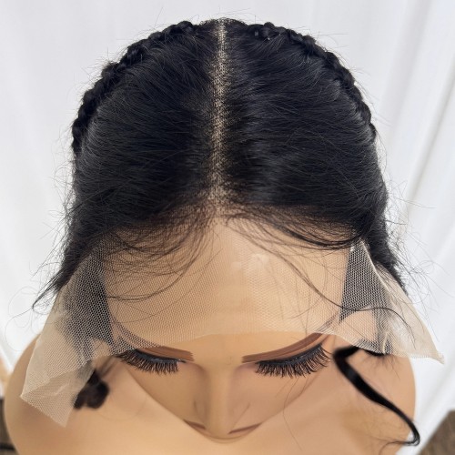 Beauty New 13X4 Lace Frontal Brazilian Hair Lace Closure wi