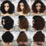 SDD Glueless 5*5Lace Loose Curly 100%Human hair 300%density