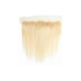 13*4 Transparent Lace Light Golden 613 Large Hair Piece Golden Hand-Woven Real Human Hair Xuchang In Stock