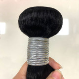 Customized real human hair wigs, loose wave bundles, human hair headpieces, hair extensions, foreign trade wigs